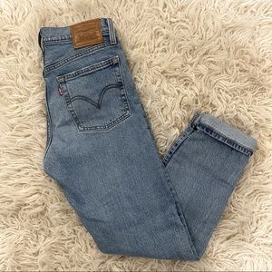 Levi’s premium wedgie fit high rise jeans